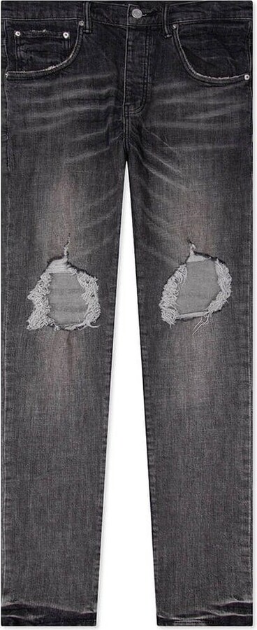 Purple Brand Blowout Distressed Jeans