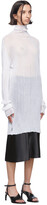 Thumbnail for your product : Ann Demeulemeester White Knit Turtleneck