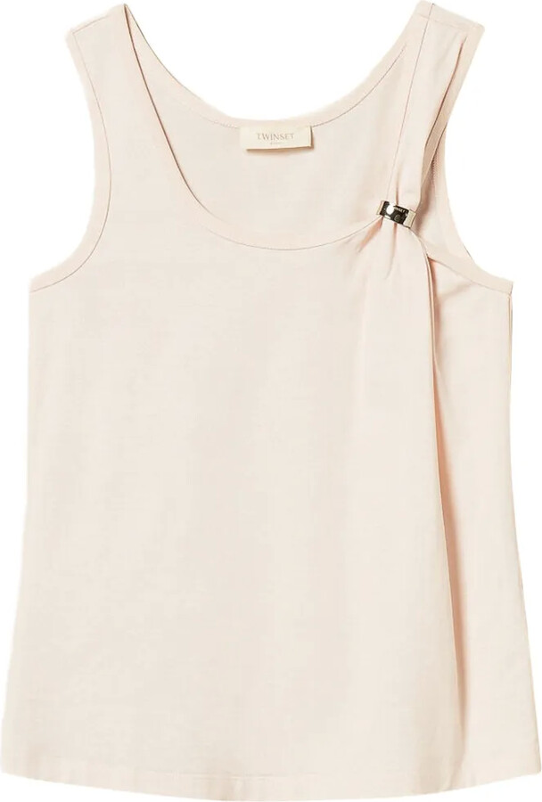 Twin-Set Clip Tank Top
