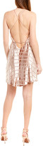 Thumbnail for your product : Mason by Michelle Mason Strappy Silk-Lined Mini Dress