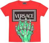 Thumbnail for your product : Versace Kids Printed cotton T-shirt