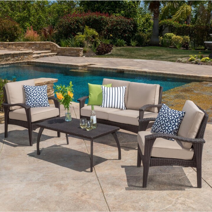 Streamdale Furniture Wicker Outdoor Seating Set