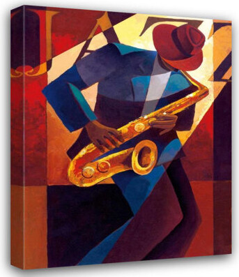 Red Barrel Studio Mallett, Keith Gallery Wrapped Canvas Art Titled: Bebop