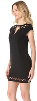 Thumbnail for your product : Catherine Malandrino Cap Sleeve Cutout Dress