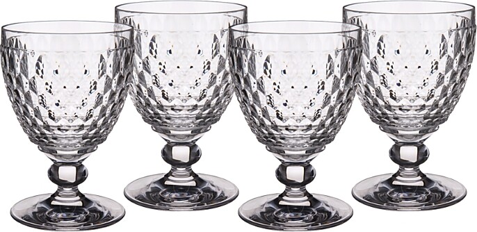 Villeroy & Boch Boston Claret Glass Set of 4