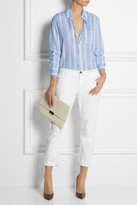 Thumbnail for your product : Equipment Margaux striped cotton shirt