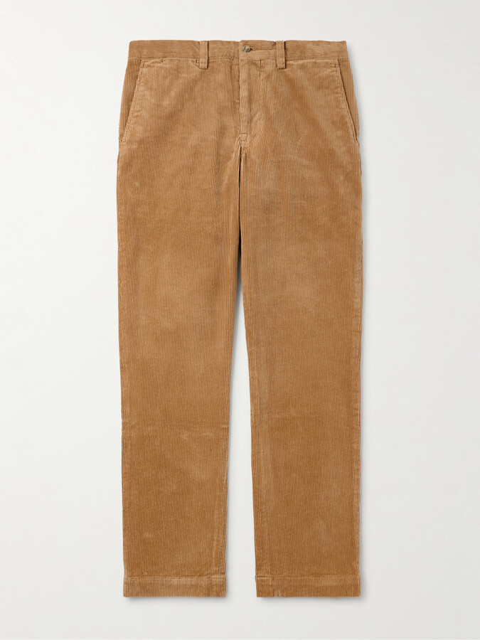 Polo Ralph Lauren Bedford Slim-Fit Straight-Leg Cotton-Blend Corduroy Trousers