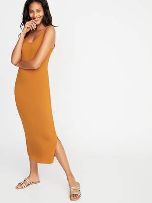 Old Navy Fitted Midi Tank Dress for Women