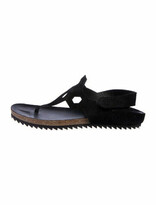 Thumbnail for your product : Pedro Garcia Suede Sandals Black