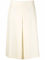 Thumbnail for your product : Agnona A-line midi skirt