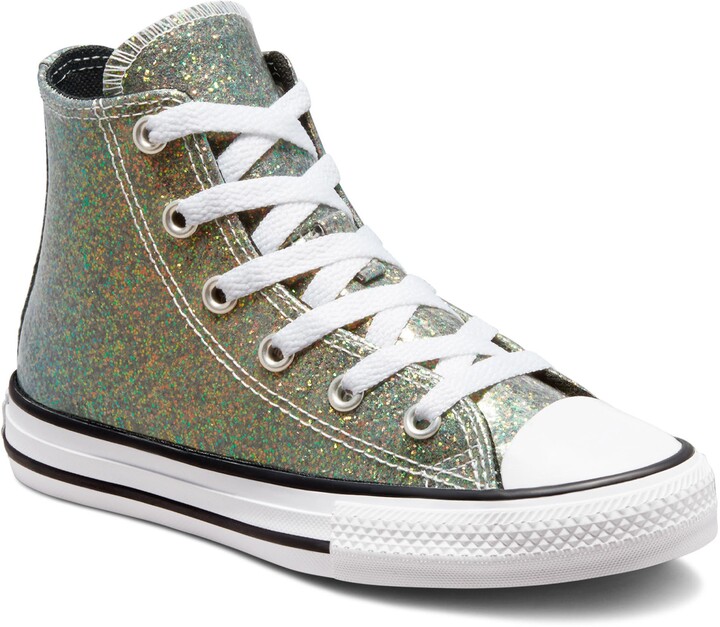 mint green glitter converse