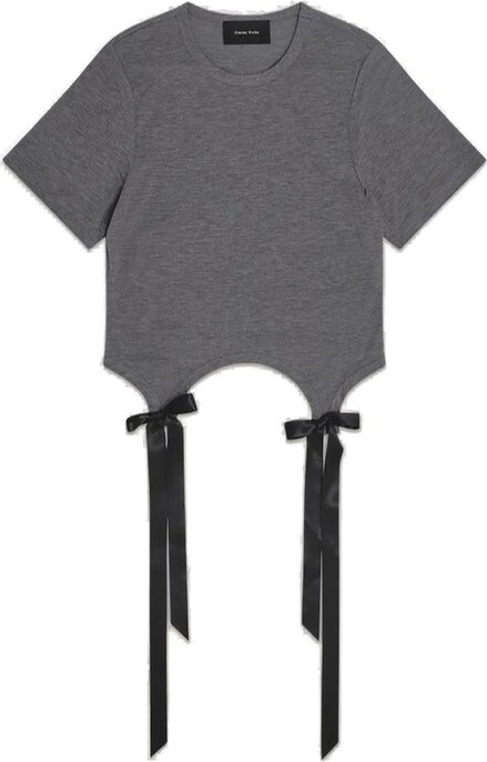 Simone Rocha Bow Tail Easy T-Shirt