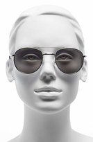 Thumbnail for your product : Steve Madden 52mm Mirror Lens Aviator Sunglasses