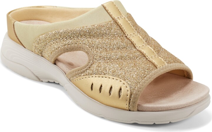 Easy Spirit Women's Traciee Lightweight Flat Easy-On Sandals