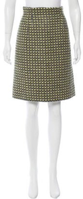 Marc Jacobs Bouclé Knee-Length Skirt