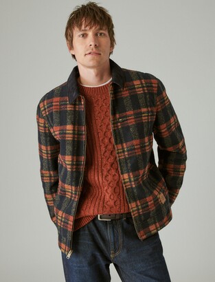 Buy a Lucky Brand Mens Flannel Shirt Jacket