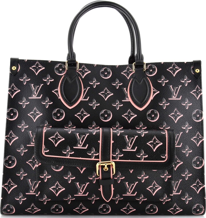 Louis+Vuitton+Grand+Palais+Tote+Black+Monogram+Leather for sale online