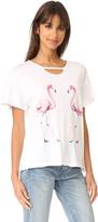 Thumbnail for your product : Wildfox Couture Two Flamingos Tee