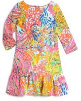 Thumbnail for your product : Lilly Pulitzer Girl's Floral Knit Dress