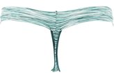 Thumbnail for your product : Charlotte Russe Printed Microknit Thong Panties