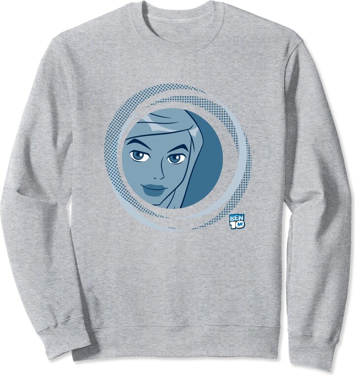 Ben 10 Alien Force Gwen Tennyson Face Portrait Sweatshirt