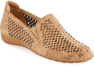 Sesto Meucci Byra Perforated Cork Comfort Loafer