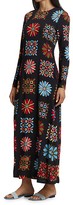 Thumbnail for your product : La DoubleJ Sable Long Sleeve Swing Maxi Dress