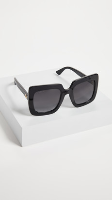 Gucci GG Square Oversized Sunglasses