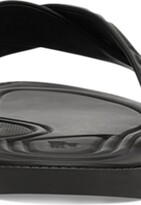Thumbnail for your product : Fendi Black leather slides