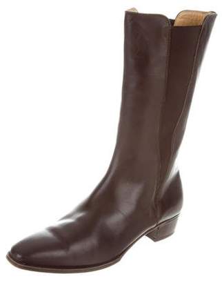 Gravati Leather Mid-Calf Boots