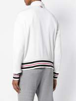 Thumbnail for your product : Thom Browne Cricket Stirpe Oversized Cardigan