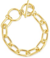 Thumbnail for your product : Sterling Forever Linked Toggle Bracelet