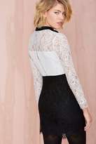 Thumbnail for your product : Nasty Gal Tied Up Lace Dress