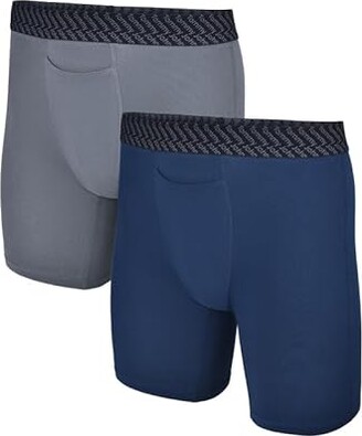 SAXX Men's Underwear - Volt Breathable Mesh Boxer Brief with Built