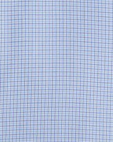 Thumbnail for your product : Brioni Micro-Check Cotton Shirt, Blue