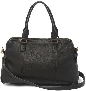 American Leather Co. Quincy Triple Entry Satchel Bag