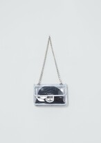 Thumbnail for your product : Junya Watanabe Clear PVC & Leather Trim Bag