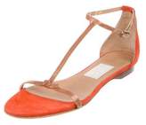 Thumbnail for your product : Ferragamo T-Strap Buckle Sandals