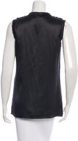 Thumbnail for your product : Lanvin Silk Sleeveless Top