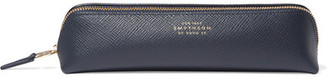 Smythson Panama Textured-leather Pencil Case