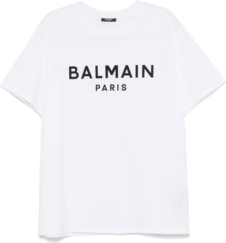 Balmain logo-print T-shirt