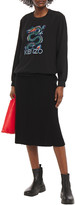 Thumbnail for your product : Kenzo Ribbed-knit Midi Skirt