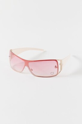 Urban Outfitters Mandi Y2K Shield Sunglasses
