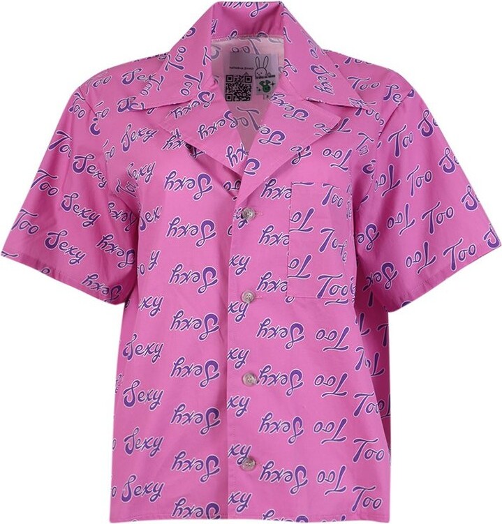 Natasha Zinko Short-Sleeved Button-Up Shirt