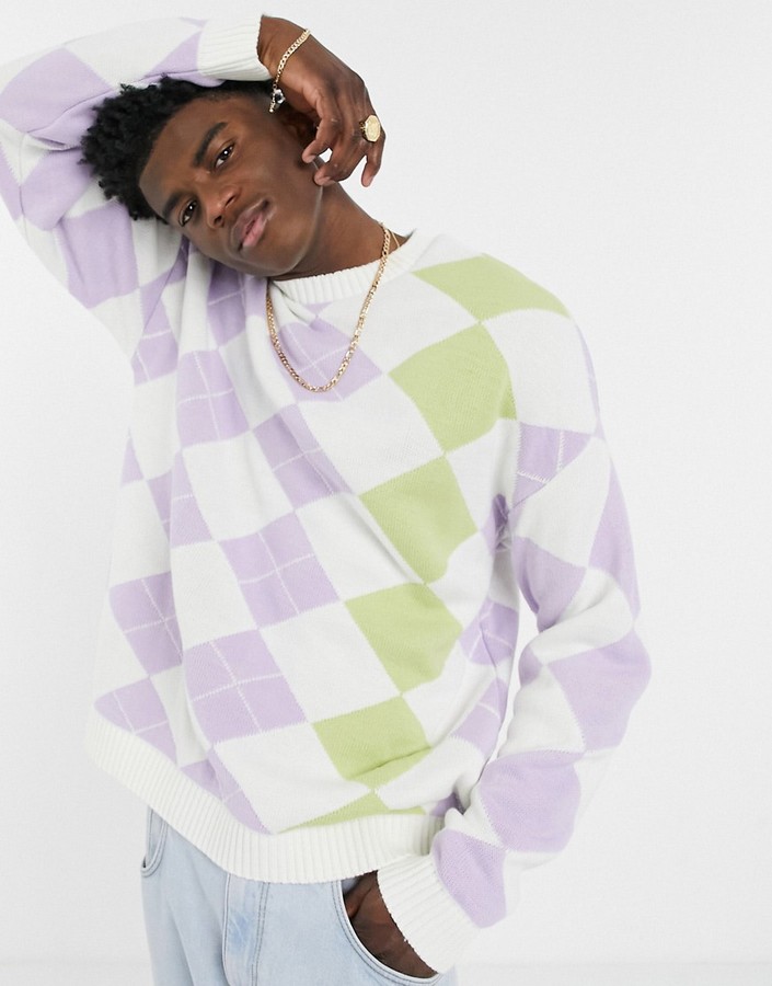 mens pastel sweater
