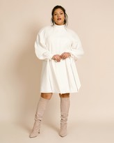 Thumbnail for your product : Carolina Herrera Raglan Mini Dress