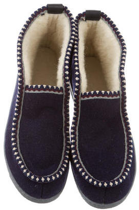 Penelope Chilvers Woven Wool Booties w/ Tags