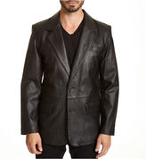Thumbnail for your product : JCPenney Excelled Leather Excelled Lambskin Blazer - Big & Tall