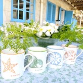 Thumbnail for your product : Pink House Mustique - Fine Bone China Mug Set Of 4 Designs - multicoloured
