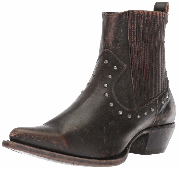 mens western style chelsea boots